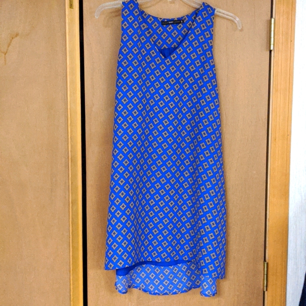 Anthropology Hazel High Lo Tunic Mini Dress sz Small